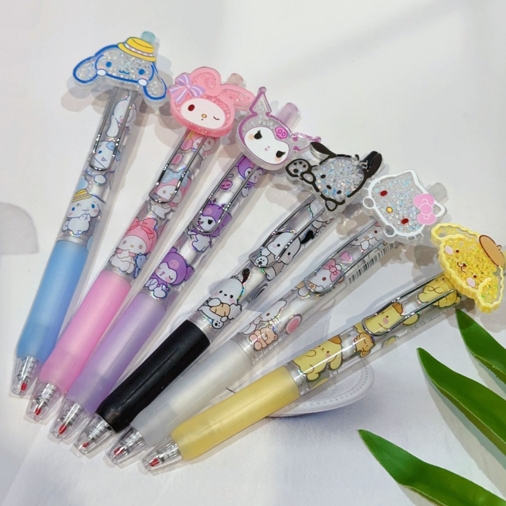 

LUCKY CAT - PULPEN MIKA 8160 KARAKTER SANRIO CINNAMOROL 0.5MM TINTA HITAM | ALAT TULIS SEKOLAH | PERLENGKAPAN SEKOLAH | ALAT TULIS KANTOR | PULPEN ANAK SD ANAK | PERALATAN SEKOLAH | PULPEN SANRIO MOTIF KARAKTER | POMPOM | HELLO KITTY | MELODY | KUROMI