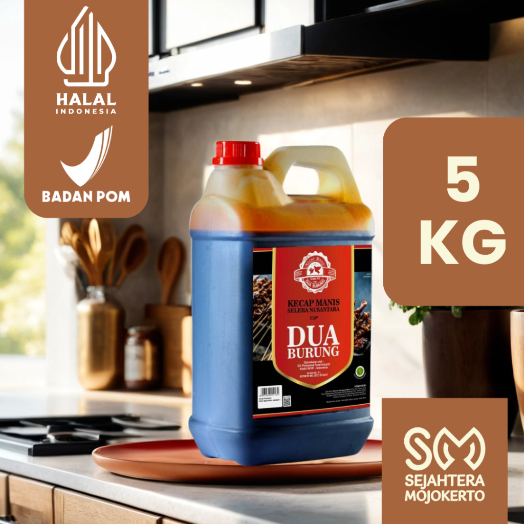 

Kecap Dua Burung Jerigen - Kecap Lokal Murah Halal dan BPOM