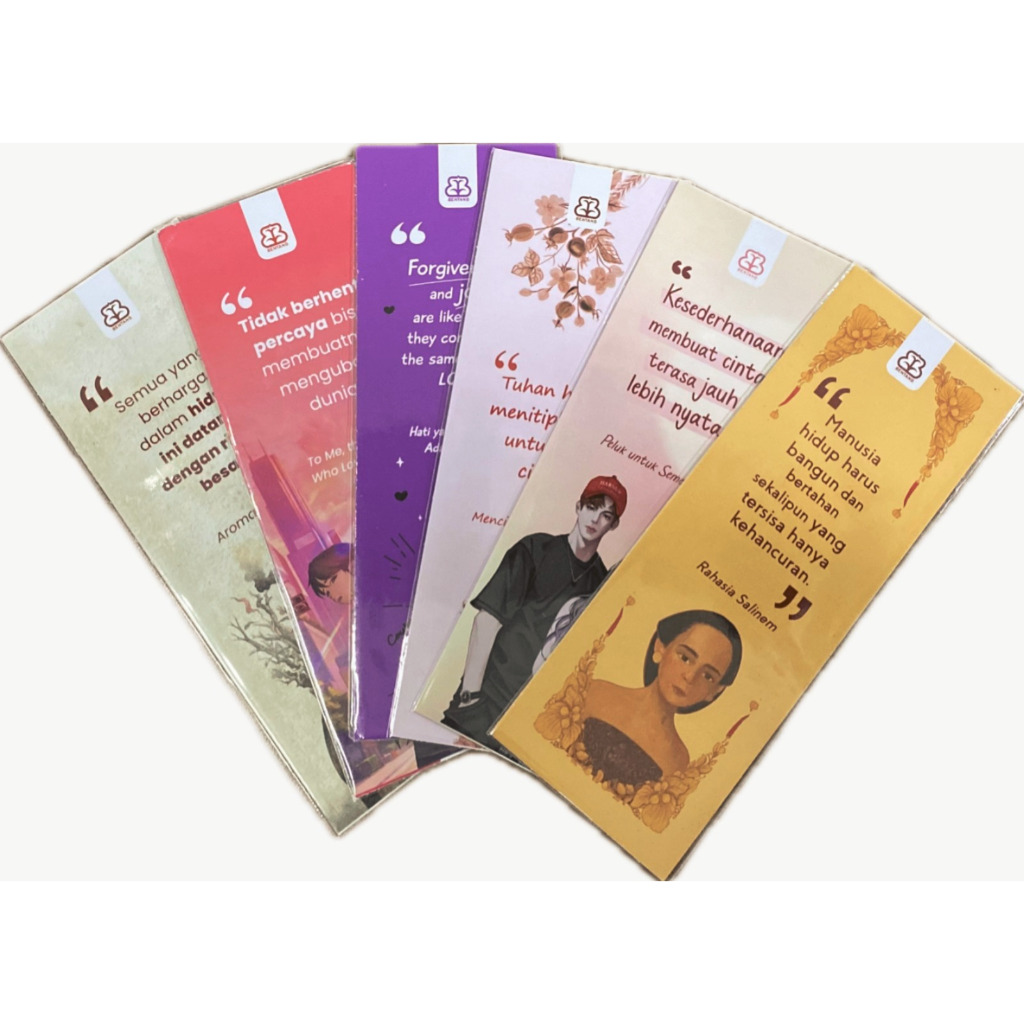 

[Pastel Books-BP] BOOKMARK - BONUS PROMO BENTANG (TIDAK DIJUAL)