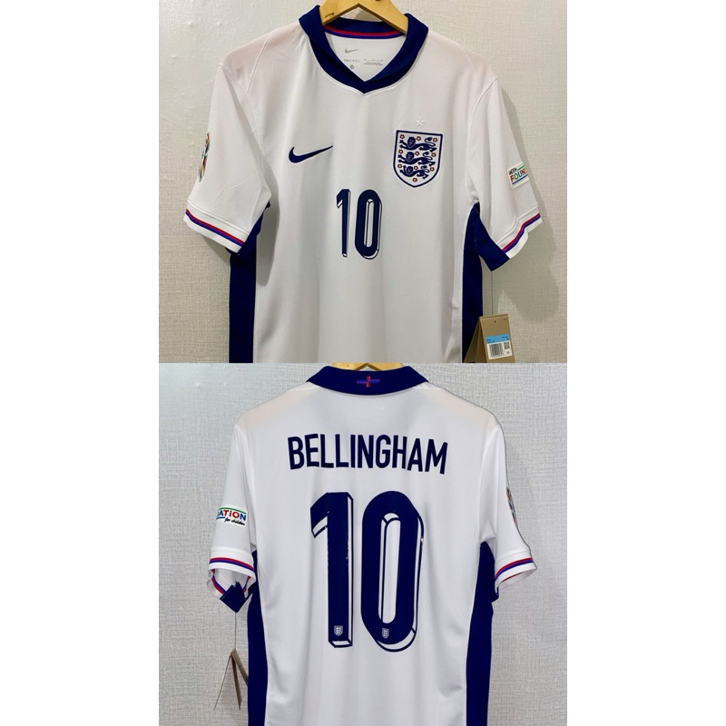 Jersey ENGLAND HOME EURO 2024 NNS BELLINGHAM (10) BNWT ORIGINAL