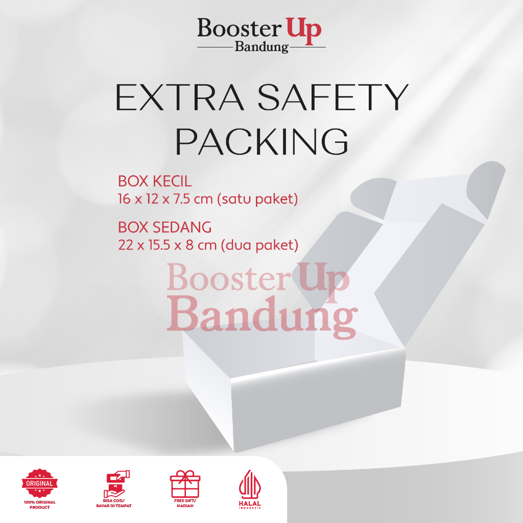 

Extra Box Untuk Keamanan Paket