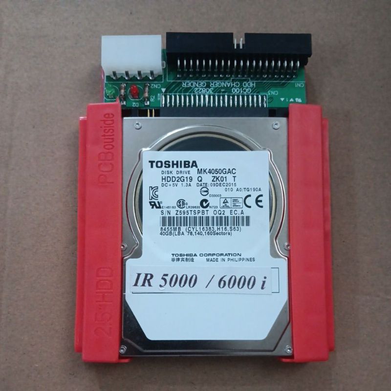 

Hardisk Fotocopy canon iR 5000i/6000i