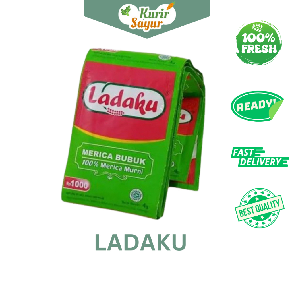 

KURIR SAYUR - MERICA BUBUK LADAKU 1 RENCENG 10 PCS