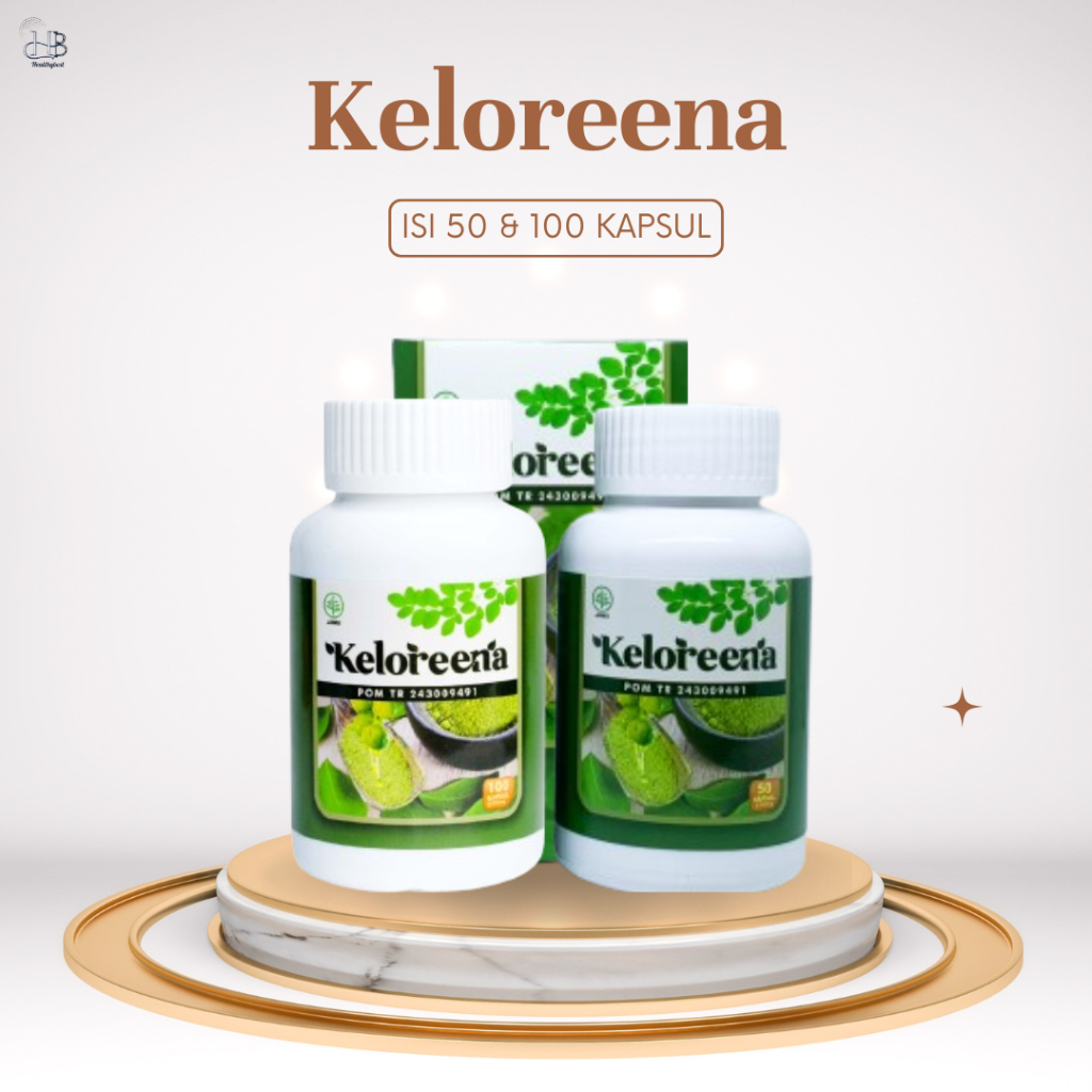 Healthy Best - Keloreena Kapsul Isi 50 & 100 Kapsul