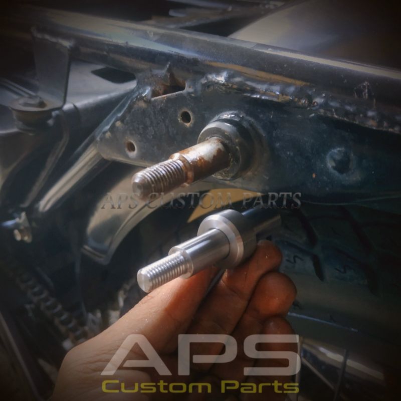 as drat dudukan shockbreaker shock belakang atas rx king rx series