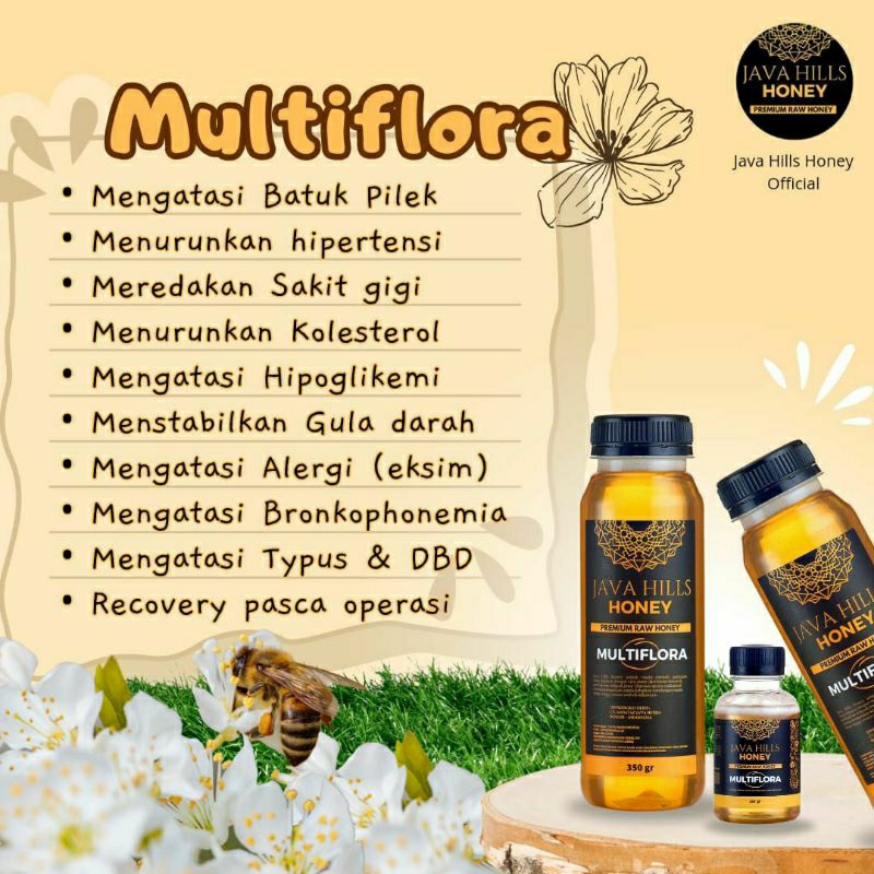 

Madu Multiflora(Murni)By Javahills