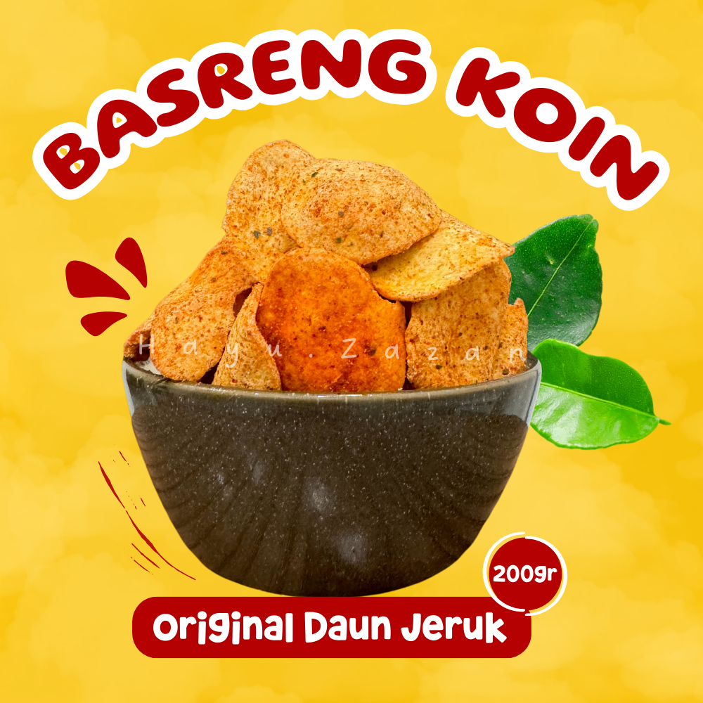 

Hayu Zazan - Basreng Koin Pedas Daun Jeruk 200gram