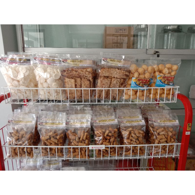 

Vitoti Snack - Lumpia Udang - Kerupuk Kemplang - Kerupuk Tengiri - Sale Keju