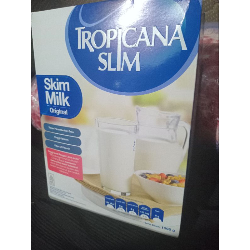 

TROPICANA SKIM MILK 1000kg