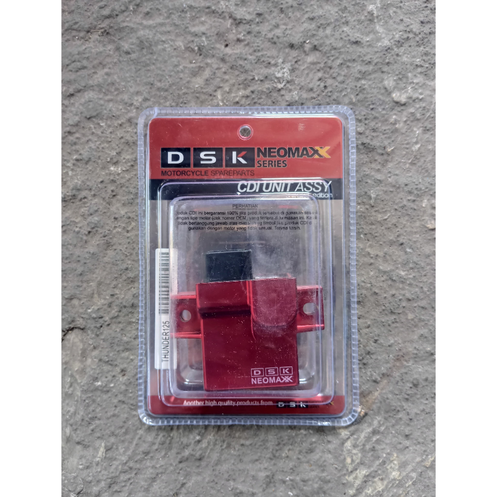 CDI THUNDER 125 DSK NEOMAXX / CDI RACING DSK NEOMAXX SUZUKI THUNDER 125 NO LIMIT SETARA BRT