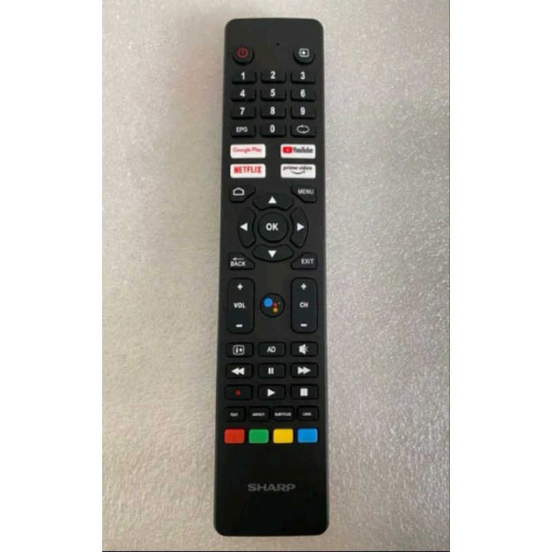 REMOTE ANDROID TV LED SHARP 4T-C55EK2X