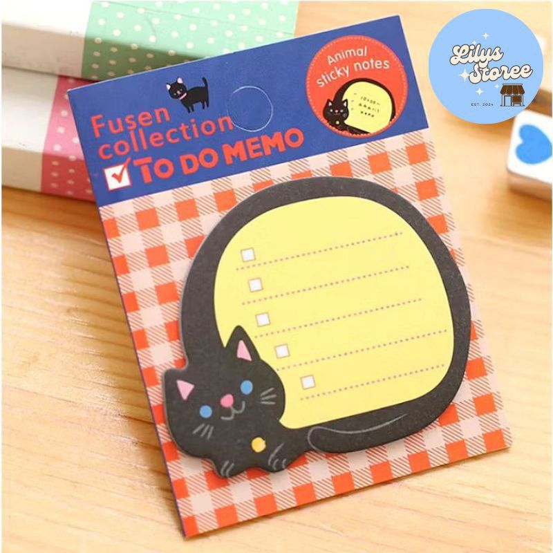 

✨LS✨ STICKY NOTE MOTIF HEWAN TEMPELAN KERTAS KARAKTER ANIMAL