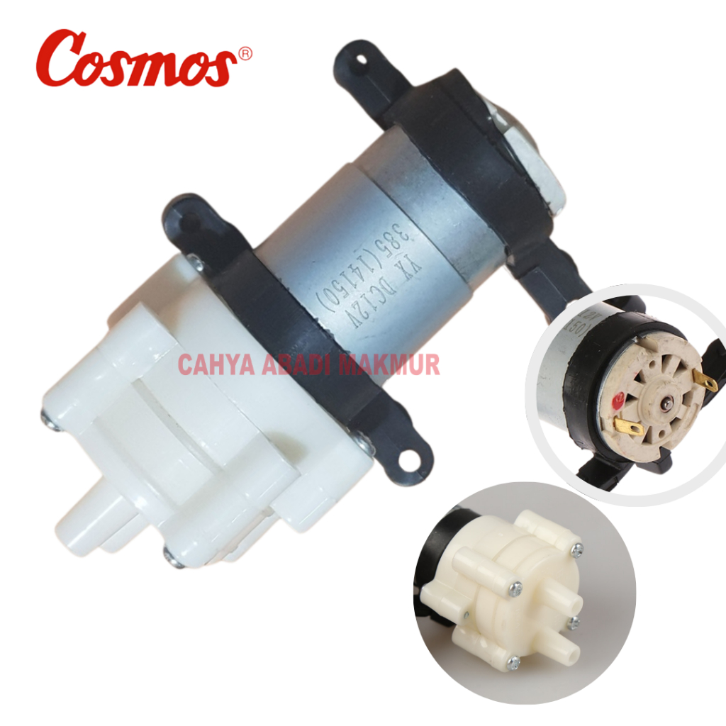 Pompa Dispenser Galon Bawah COSMOS 12 VDC DINAMO POMPA DISPENSER GALON BAWAH COSMOS