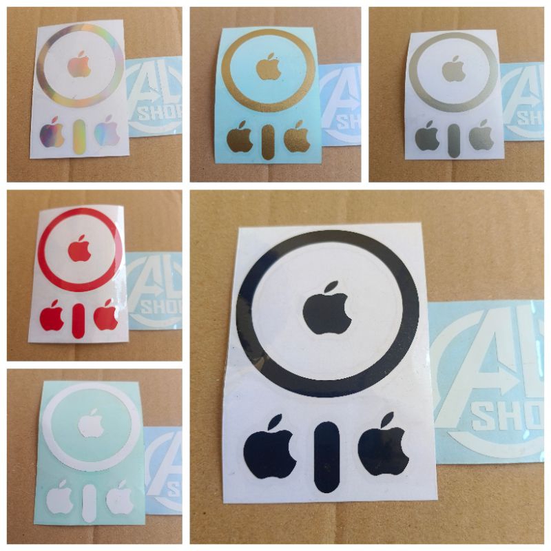 

STIKER CUTTING APPLE