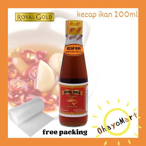 

Royal Gold Fish sauce Botol Kecil 200ml / Kecap Ikan Thailand 200ml