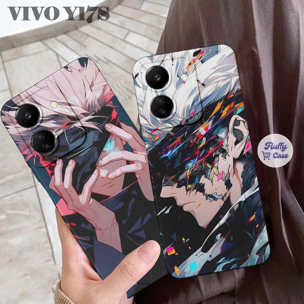 Softcase Hp VIVO Y17S /Y03/Y12/Y12S/Y28/Y21S/Y33S Motif Anime Hits Trendy Kekinian - Case Hp - Case 