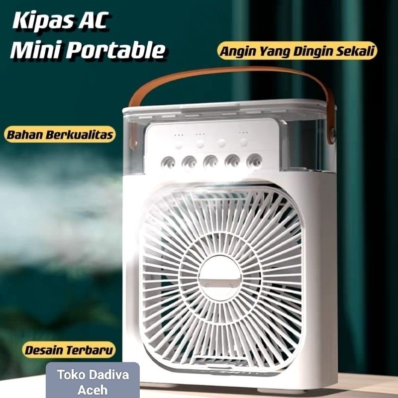Kipas AC Portable Air Cooler / AC Mini / Mini AC Cooler Portable / Kipas Angin Portable