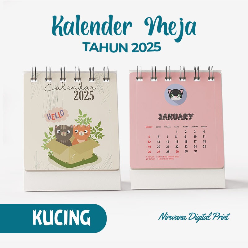 

KALENDER MEJA 2025 CAT DESIGN