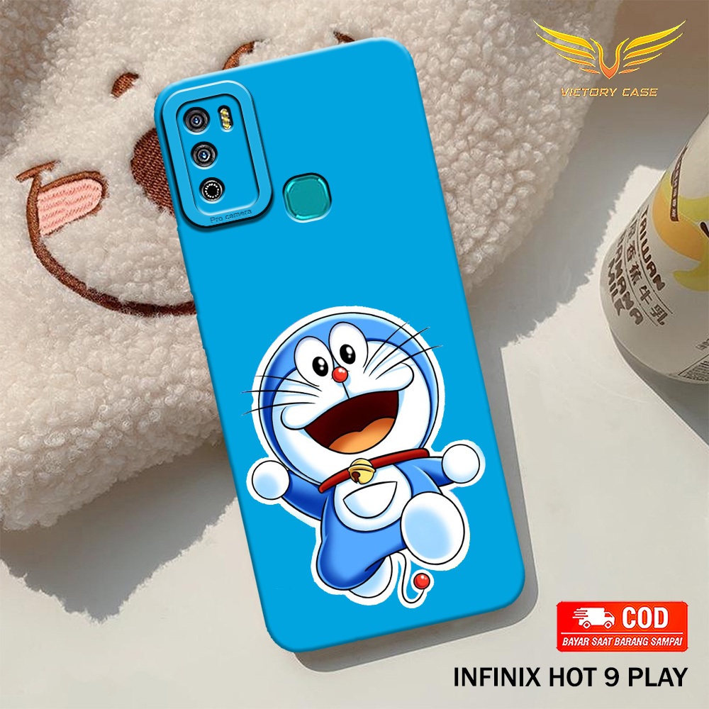 New! Kartun Case - Softcase Infinix Hot 9 Play - Terbaru - Case Hp Infinix Hot 9 Play - Casing Infin