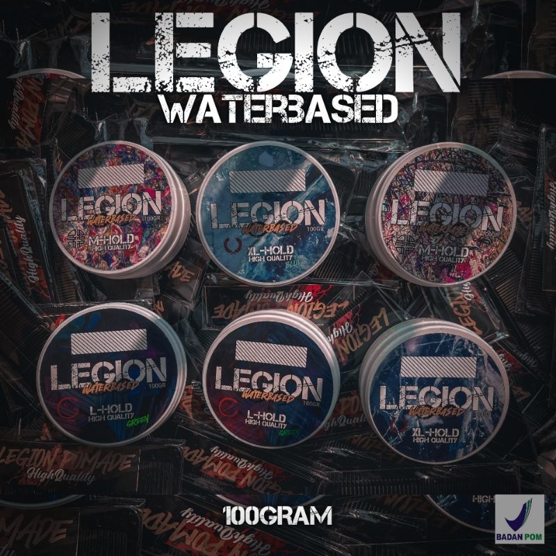 Legion Pomade Waterbased 100Gram