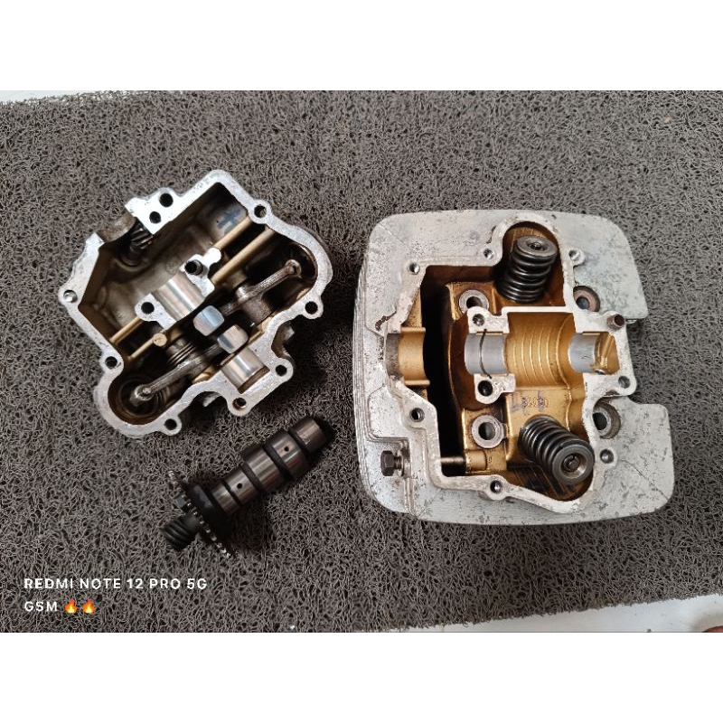 head thunder 125 cop head suzuki thunder full isi ori lepasan