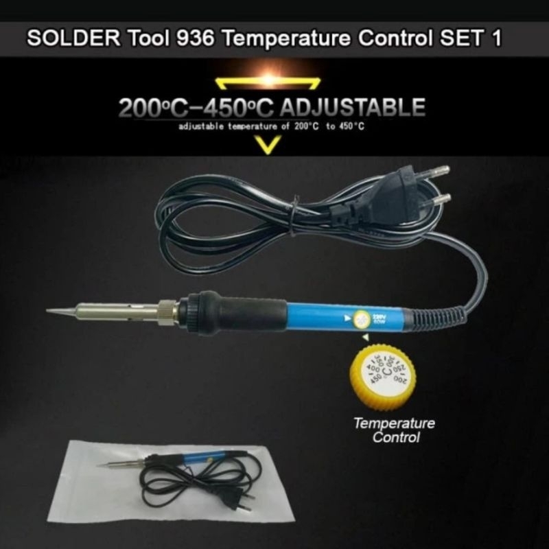 Solder Iron 60 watt  Temperatur ajust