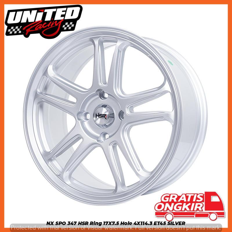 VELG MOBIL BINTANG RING 17 SILVER MOBIL AVANZA XENIA GRAND LIVINA LATIO BINGUO R17 HSR NX SPO