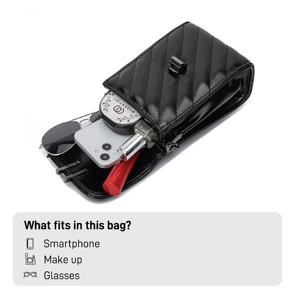 EXCLUSIVE HONYAN GOLD Tas Hp Wanita Nata Sling Bag Tas Handphone Tas Selempang Import Original