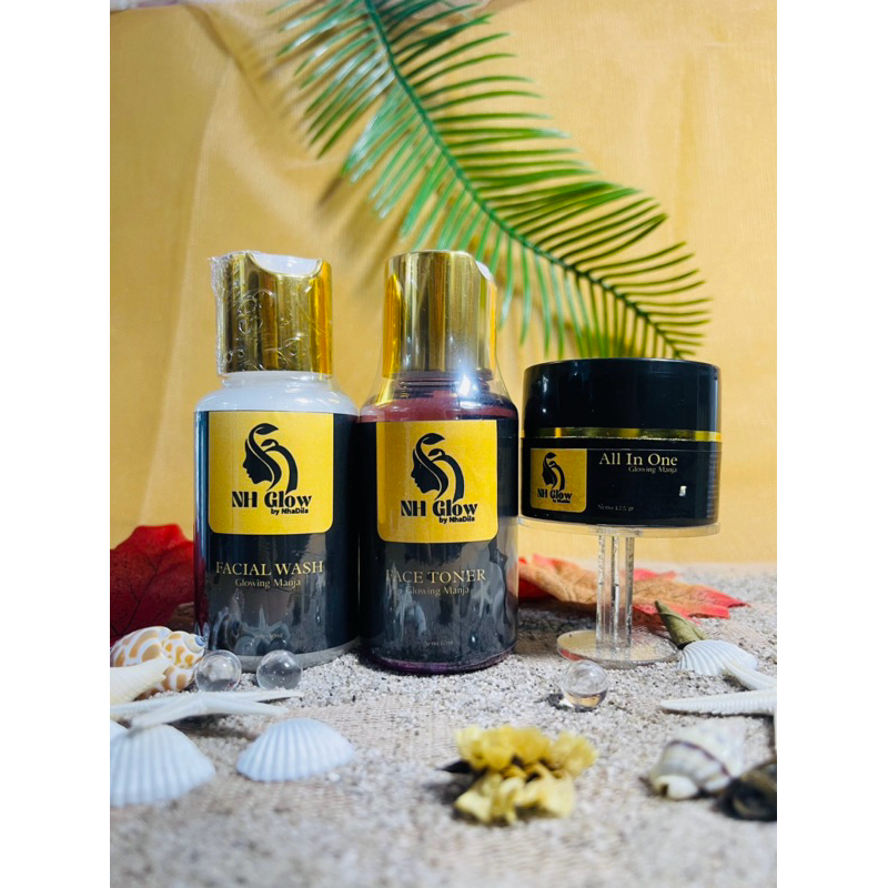 CREAM NH GLOWING MANJA ALL IN ONE BY NADHILA