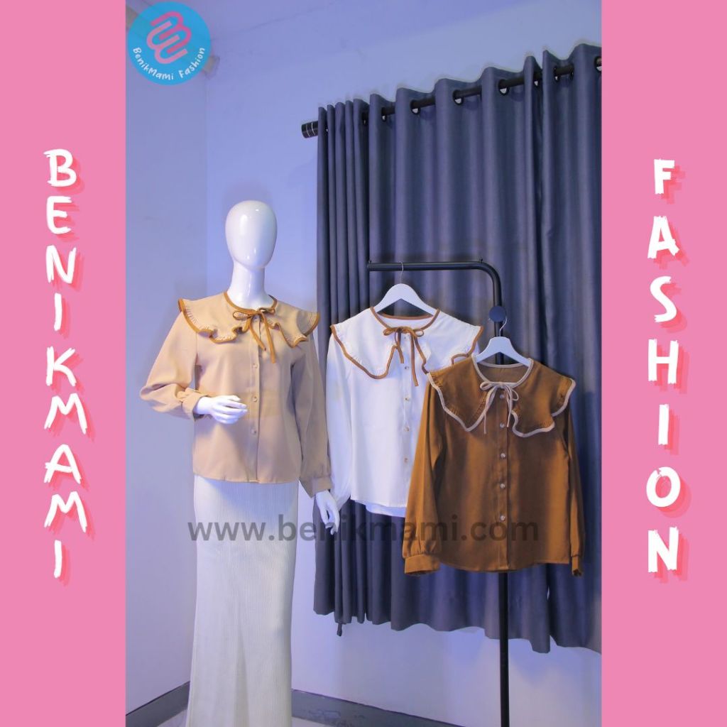 Blouse Kerah Import Premium Bangkok