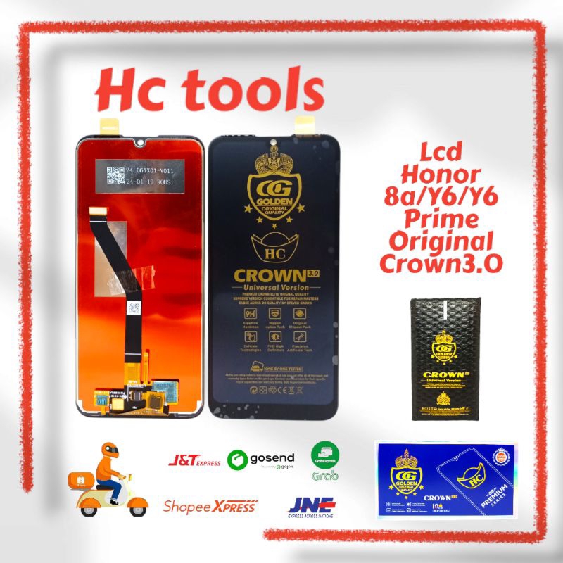 LCD TOUCHSCREEN HONOR 8A/Y6/Y6 PRIME 2019/Y6 PRO 2019 ORIGINAL