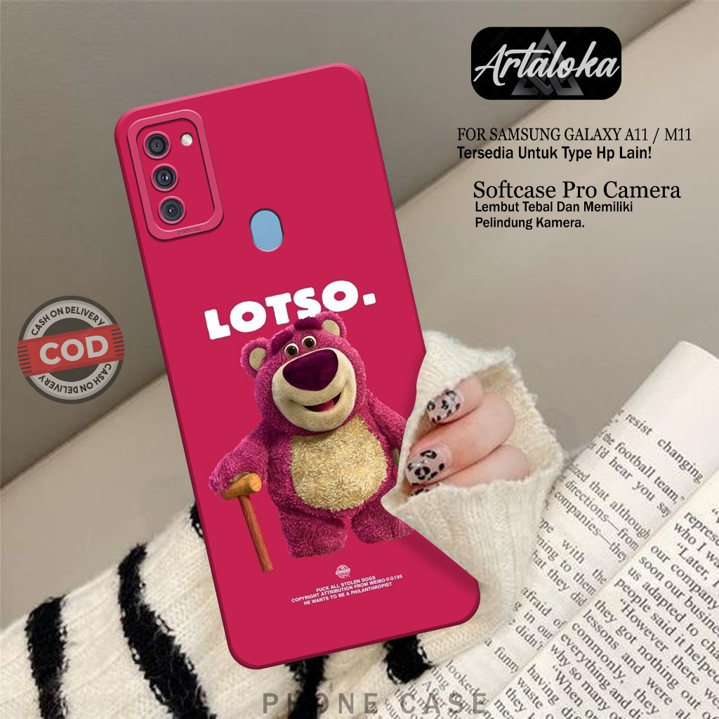 Softcase Hp Samsung Galaxy A11/M11 Fashion Case Kartun Case Samsung Galaxy A11/M11 Terbaru Silikon T