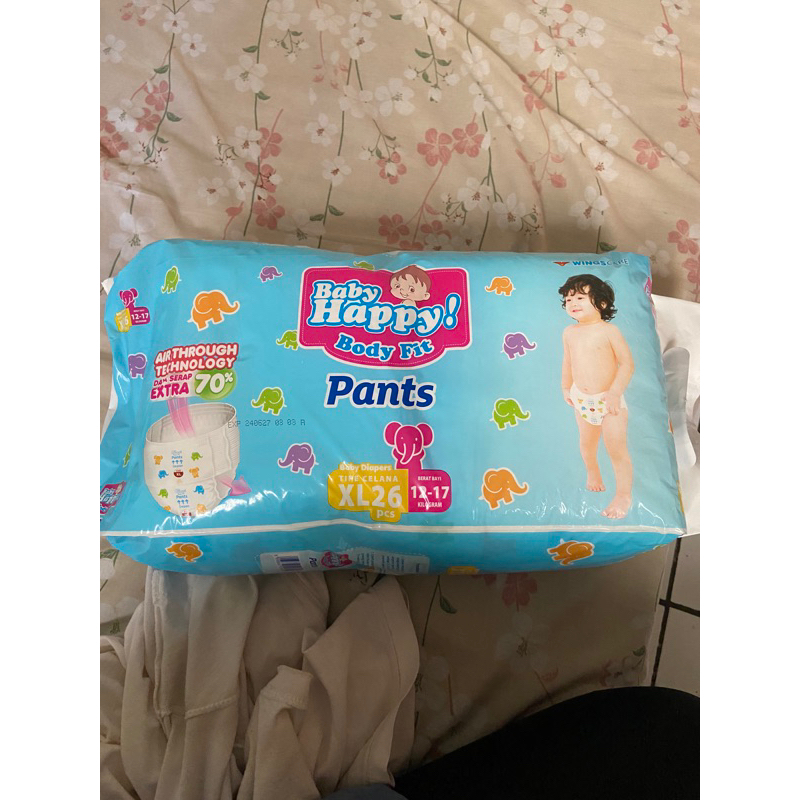 pampers ukuran xl