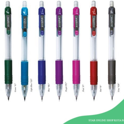 

Zebra mechanic pencil pensil mekanik 0.52 mm