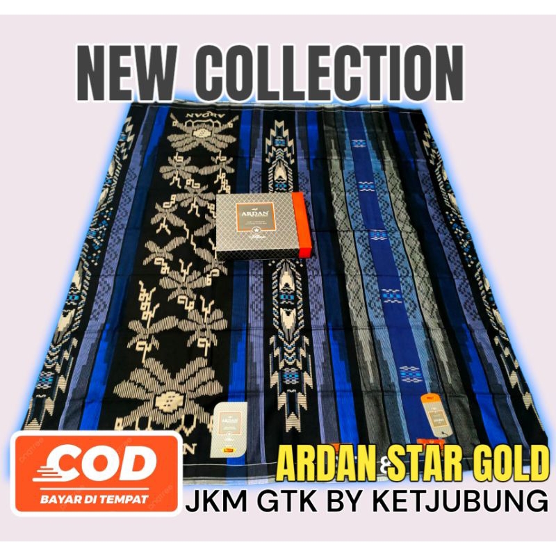 SARUNG ARDAN STAR JKM TKP GTK GOLD ORIGINAL BY KETJUBUNG