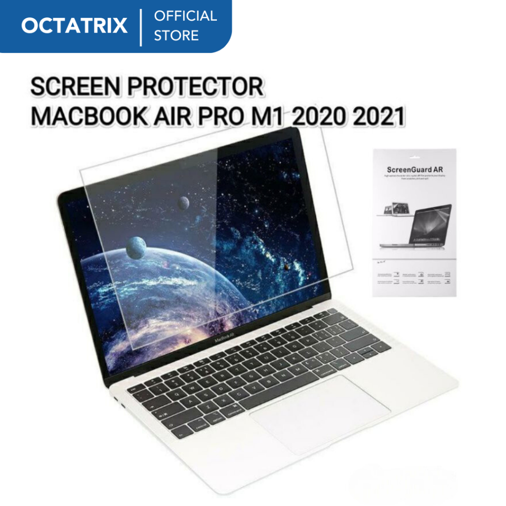 Screen Protector Anti Gores Pelindung Layar Macbook New Air Pro Retina M1 2021 2022
