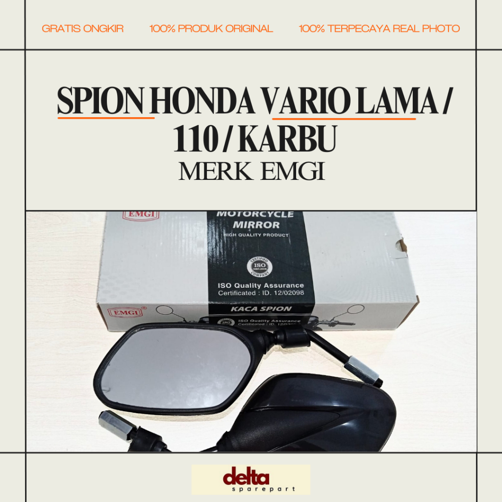 SPION Motor Honda Vario Lama Vario 110 KARBU Merk EMGI MODEL STANDART kode 9227