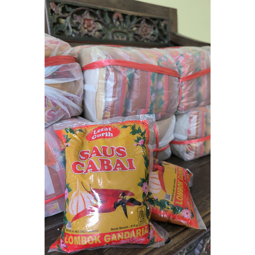 

SAOS CABAI Gandaria 615 g sambal HALAL
