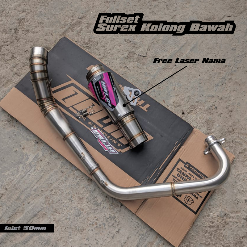 Knalpot Racing KLX CRF WR Dtracker | Herex Surex Yerex | Kolong Grade A | Original ORLINEXHAUST.