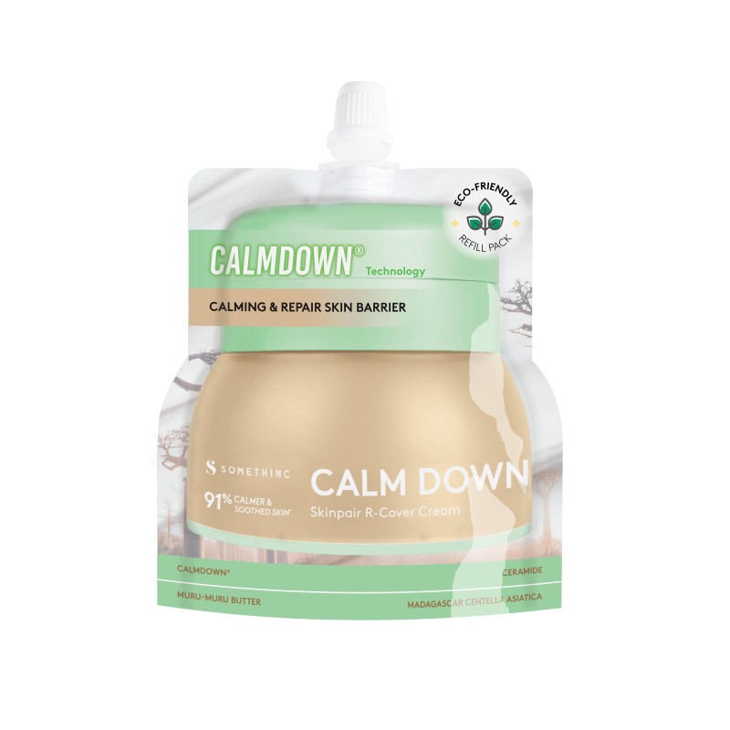 SOMETHINC Calm Down Skinpair R-Cover Cream 50ml - Refill 50ml - Moisturizer Calm Down  - Skincare