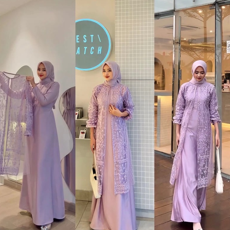 Best Product RADIFAA DRESS SET OUTER  GAUN MUSLIMAH MEWAH  GAUN PESTA MUSLIMAH  GAUN MUSLIMAH  GAUN 