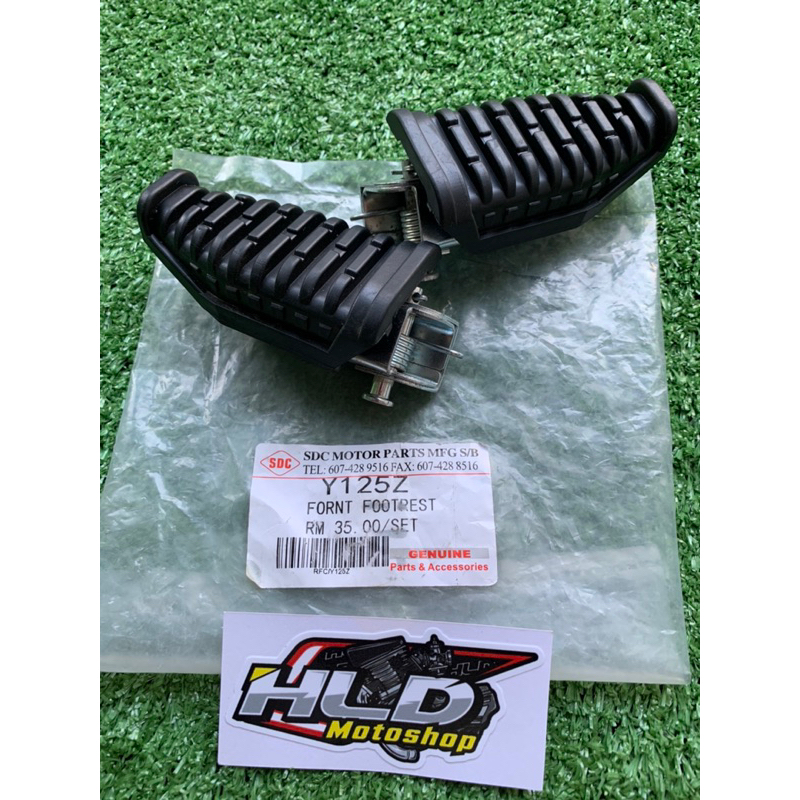 Foot Step Depan 125Z. Karet Step 125Z. FootRest 125Z. Pijakan Step Depan Yamaha 125Z Dan 125ZR