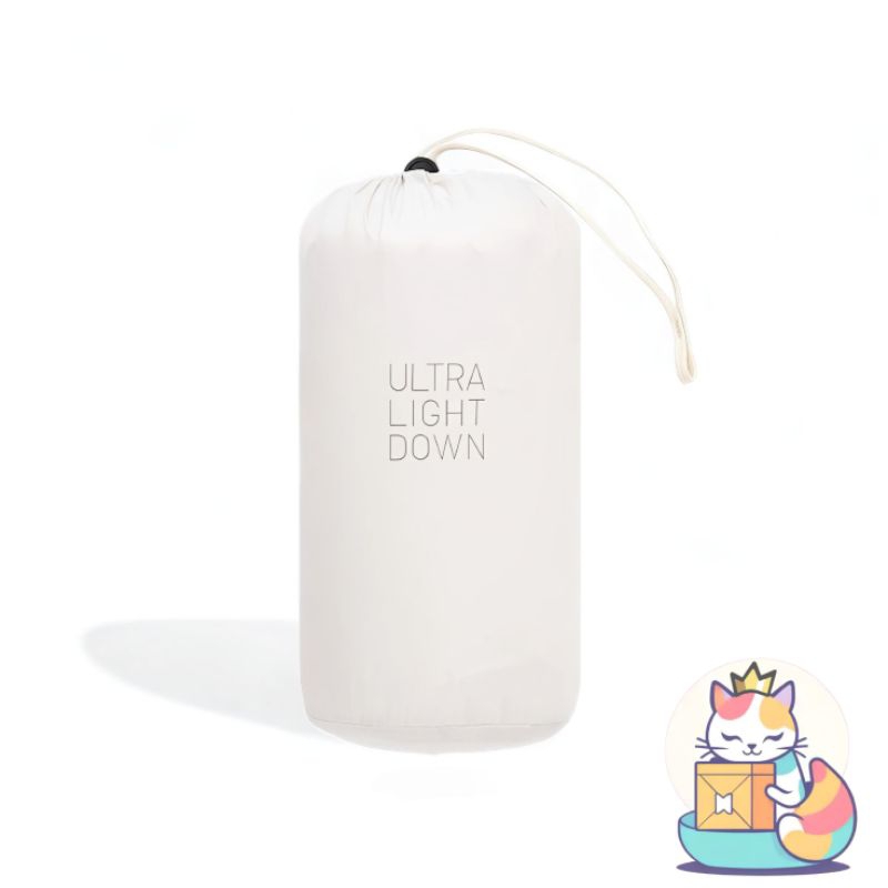 UNIQLO Stuff Sack Ultralight Down | Pouch sarung Jaket Bulu Angsa | Kantong Penyimpanan Pakaian