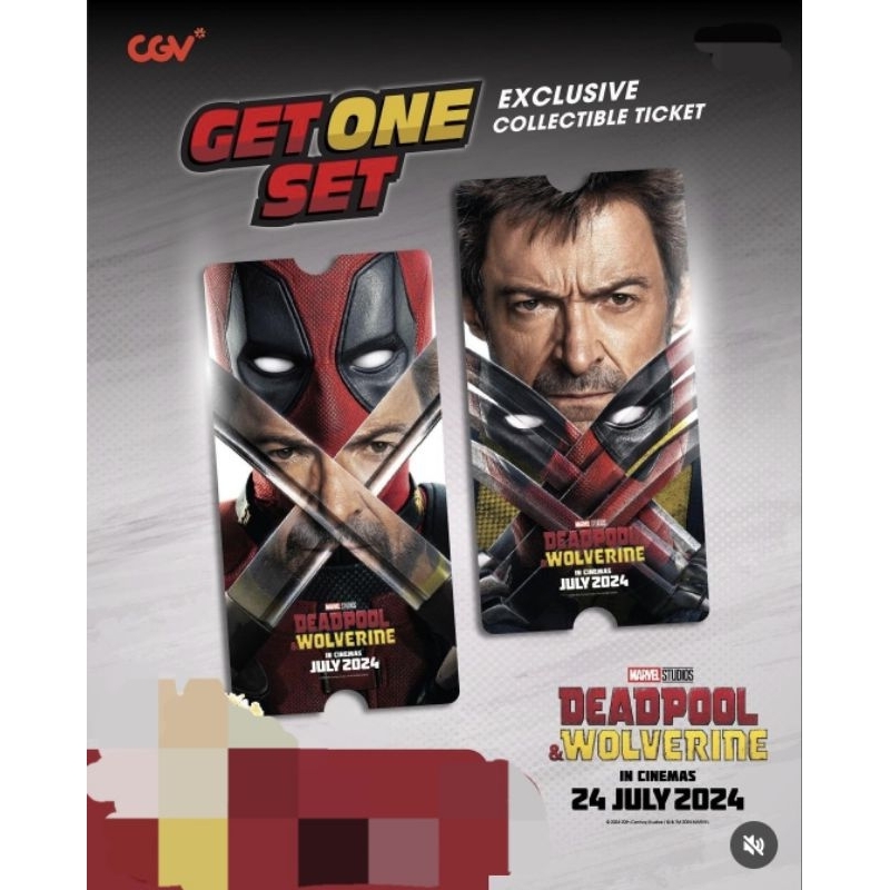 Collectible Ticket CGV Wolverine