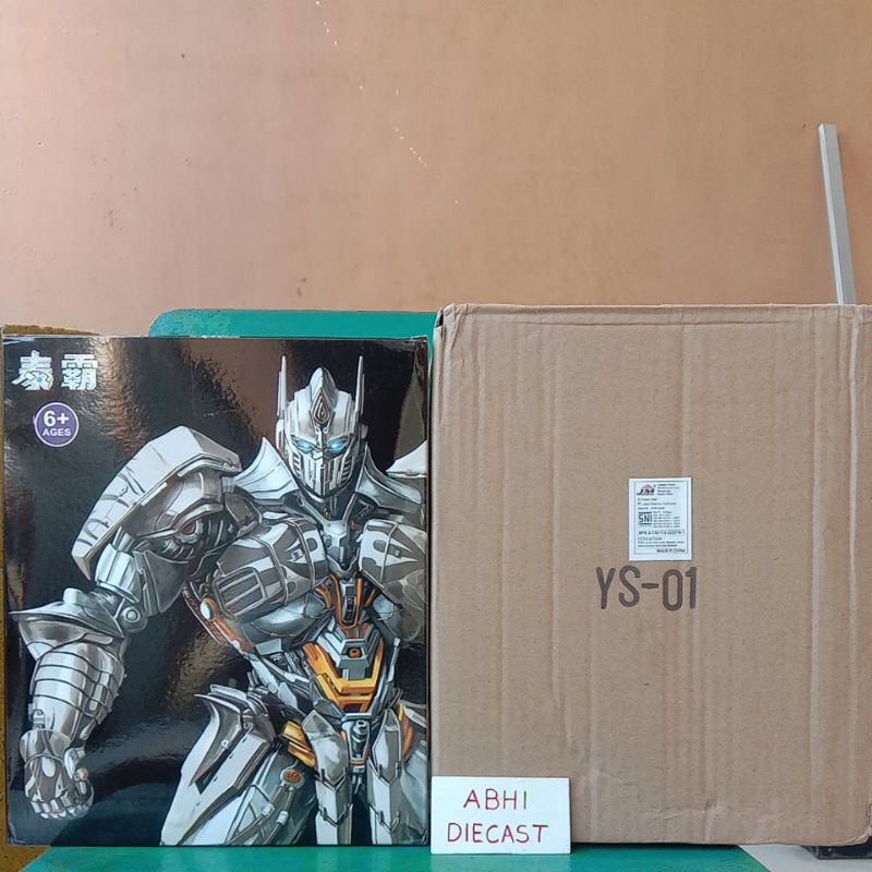 Transformers bmb optimus prime tlk metal version figure transformer optimus prime the last knight al