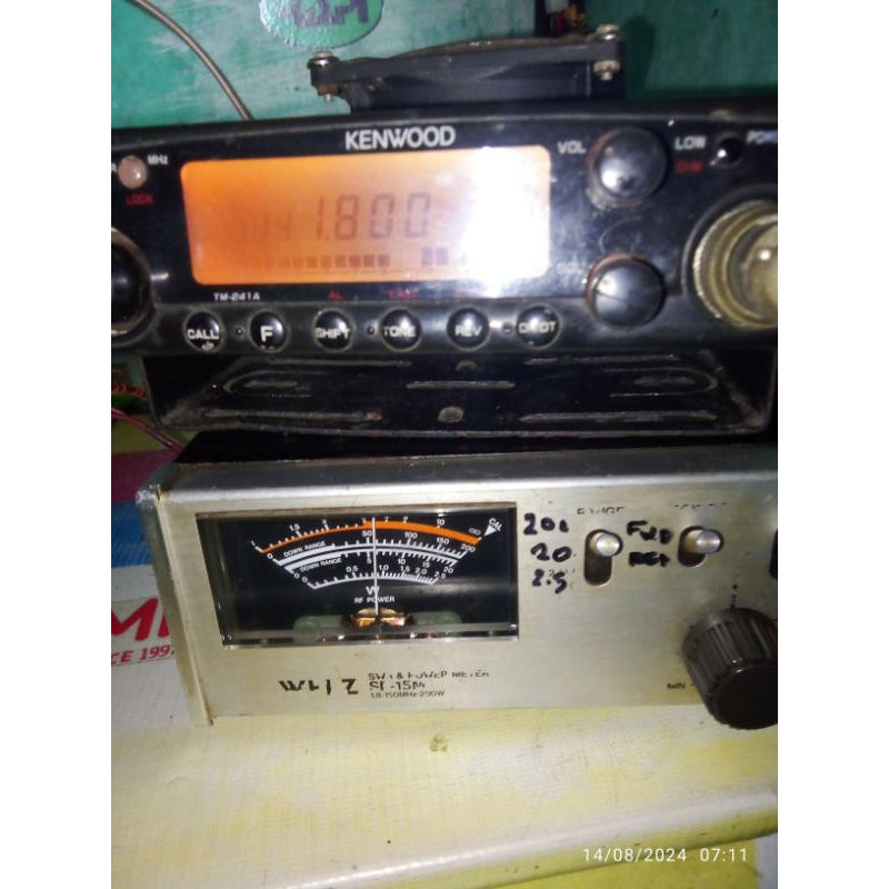 RADIO RIG KENWOOD 241A VHF