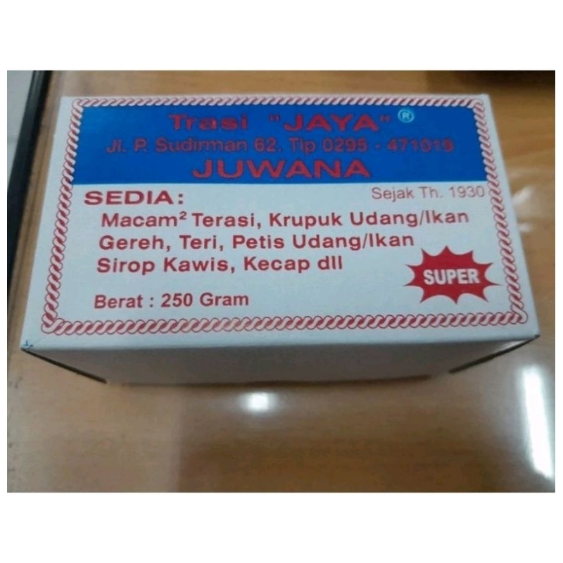 

TRASI UDANG CAP JAYA SUPER 250GR