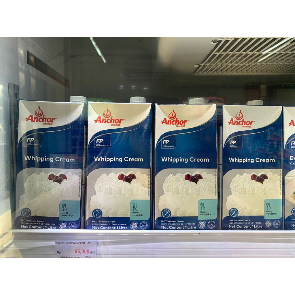 

[Whispers] Whipping Cream Anchor 1 Liter (KHUSUS INSTAN)