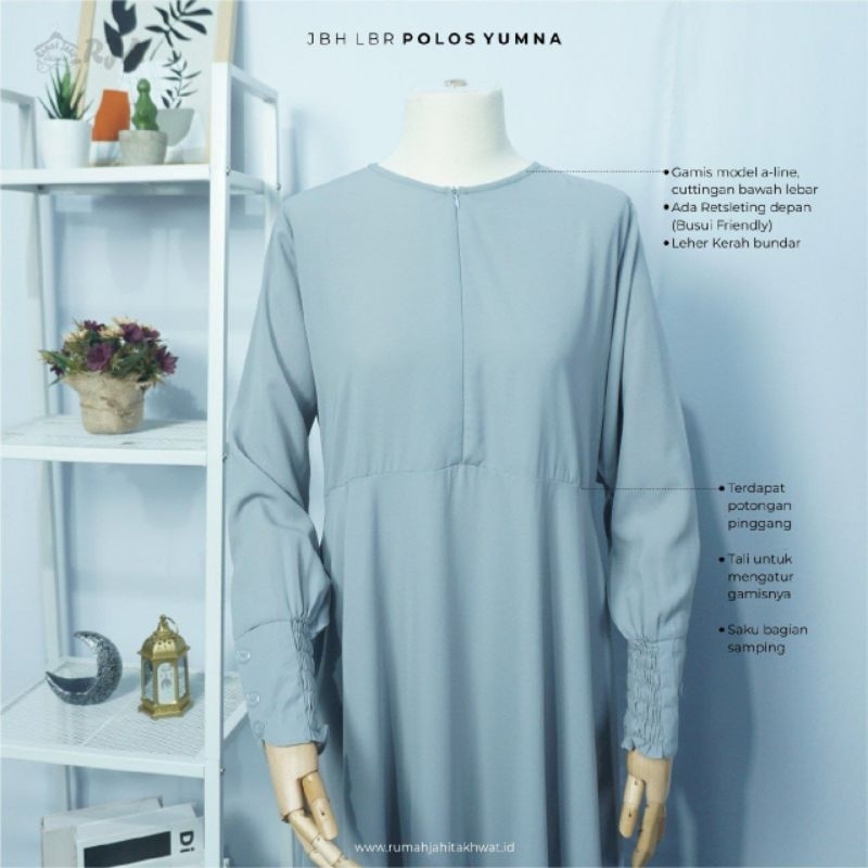 JUBAH YUMNA - JUBAH REMAJA - JUBAH PREMIUM - JUBAH WANITA
