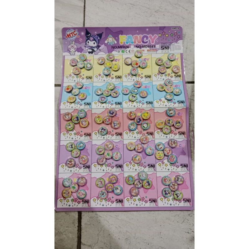 Mainan Magnet Bulat Kecil